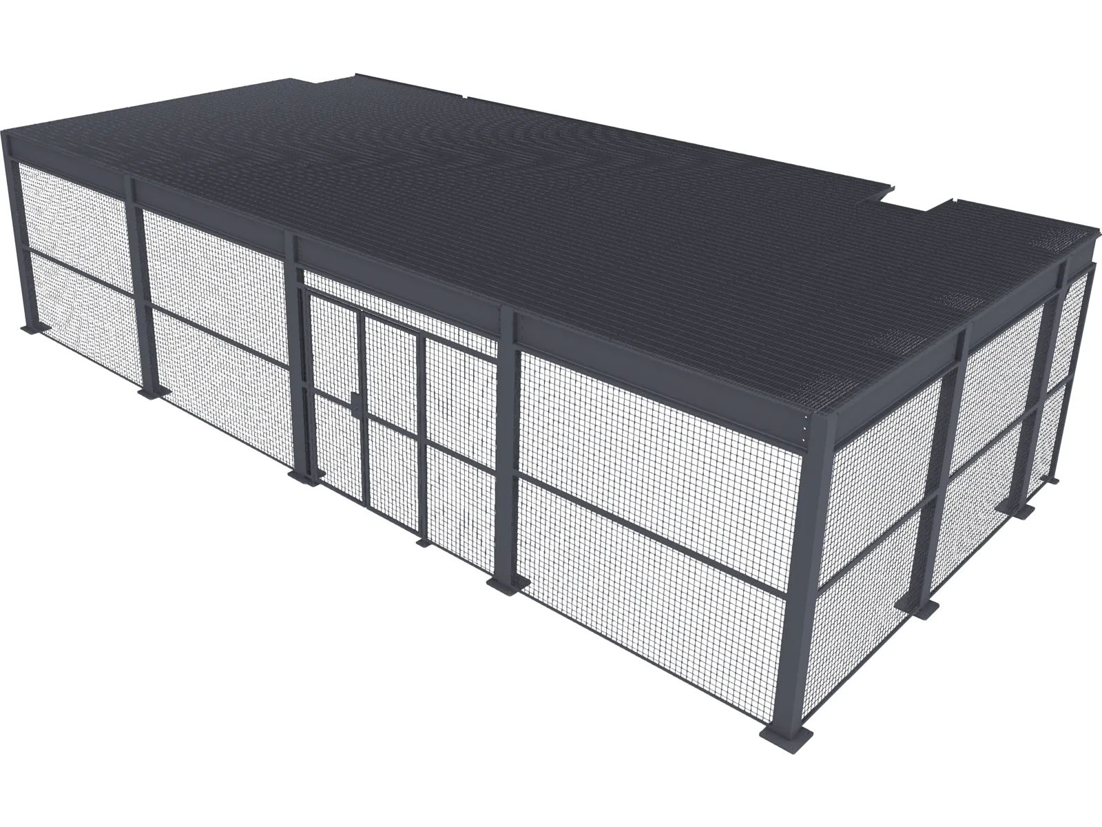 Storage Room Mezzanine 3D Model main preview