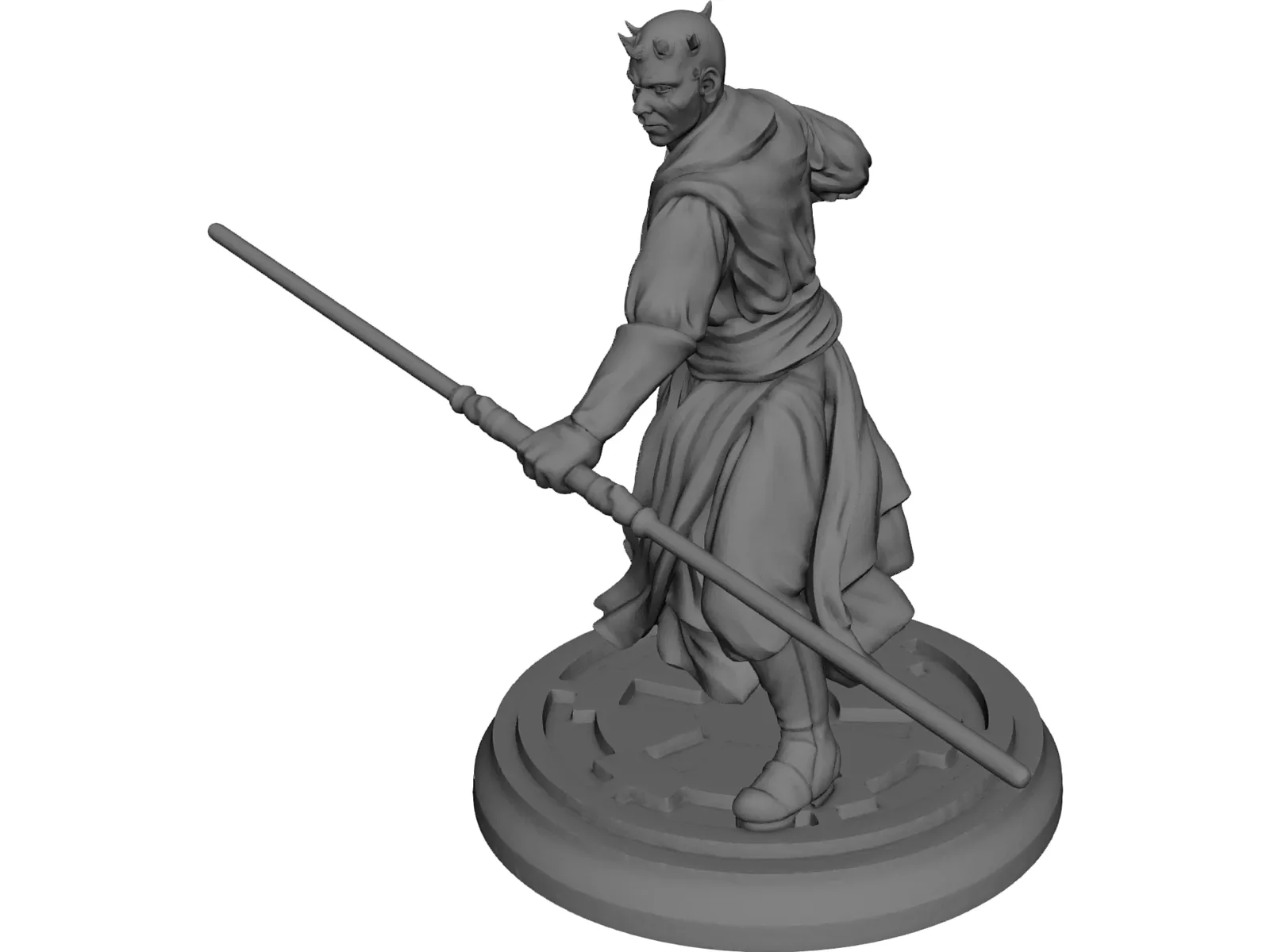 Star Wars The Sith 3D Model main preview