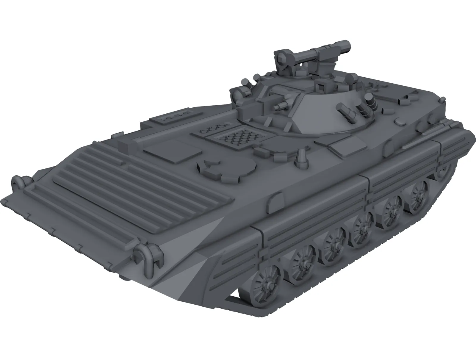 BMP-1 3D Model main preview