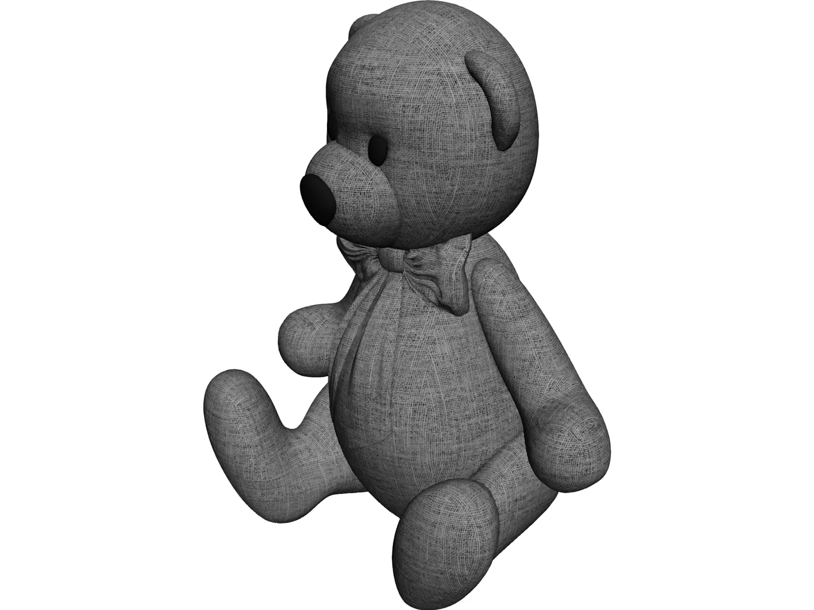 Teddy Bear 3D Model main preview
