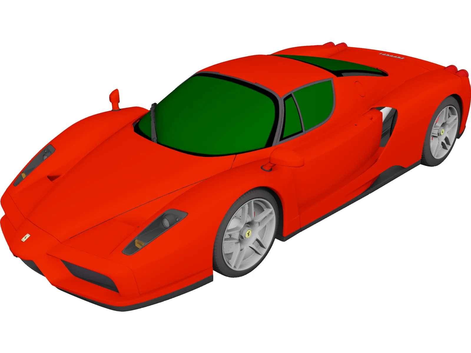 Ferrari Enzo (2002) 3D Model main preview