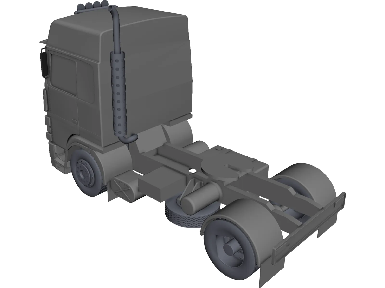 Renault Magnum R365 3D Model main preview