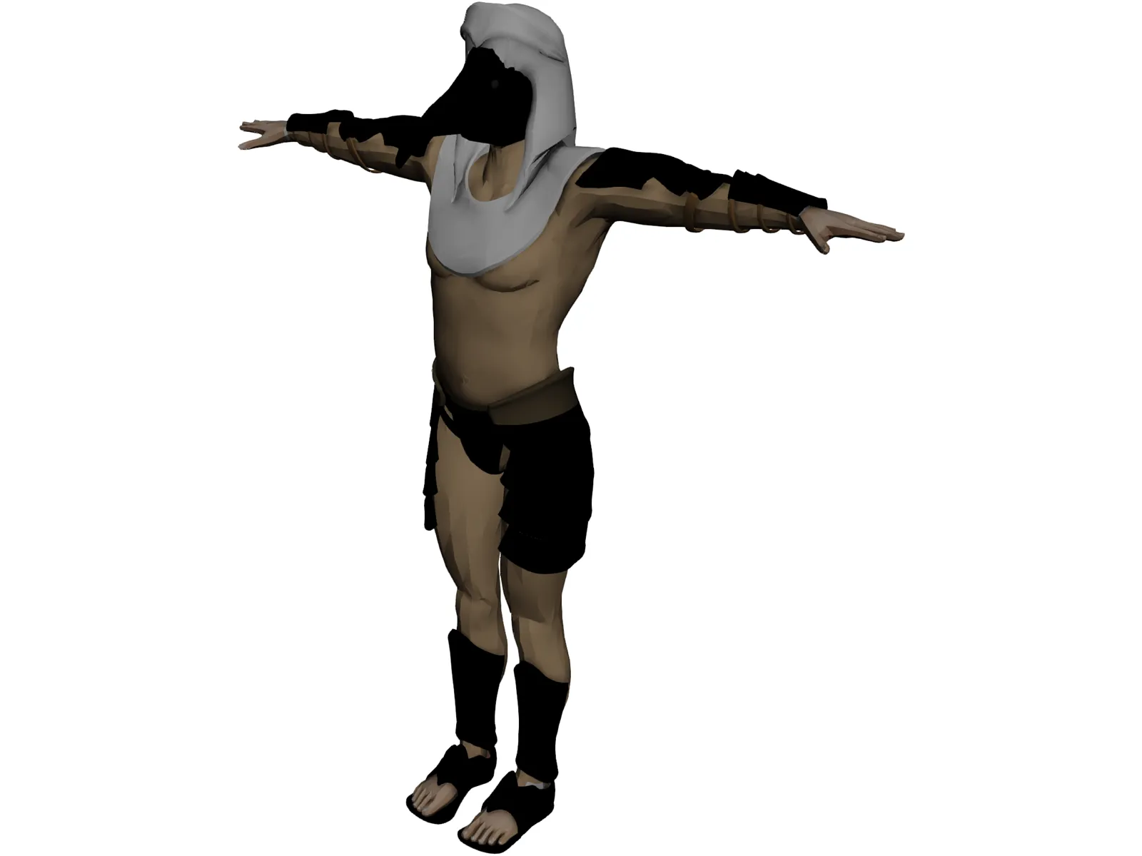 Thoth Egypt 3D Model main preview