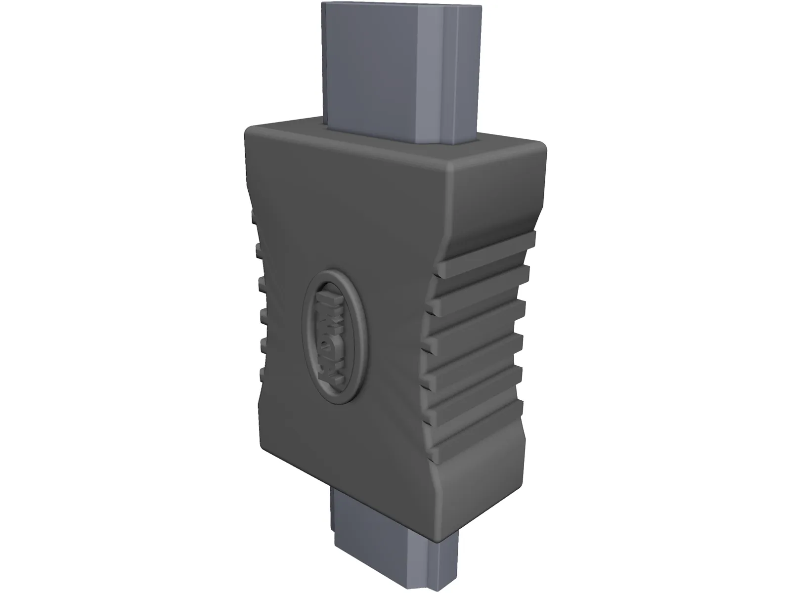 HDMI Connector 3D Model main preview