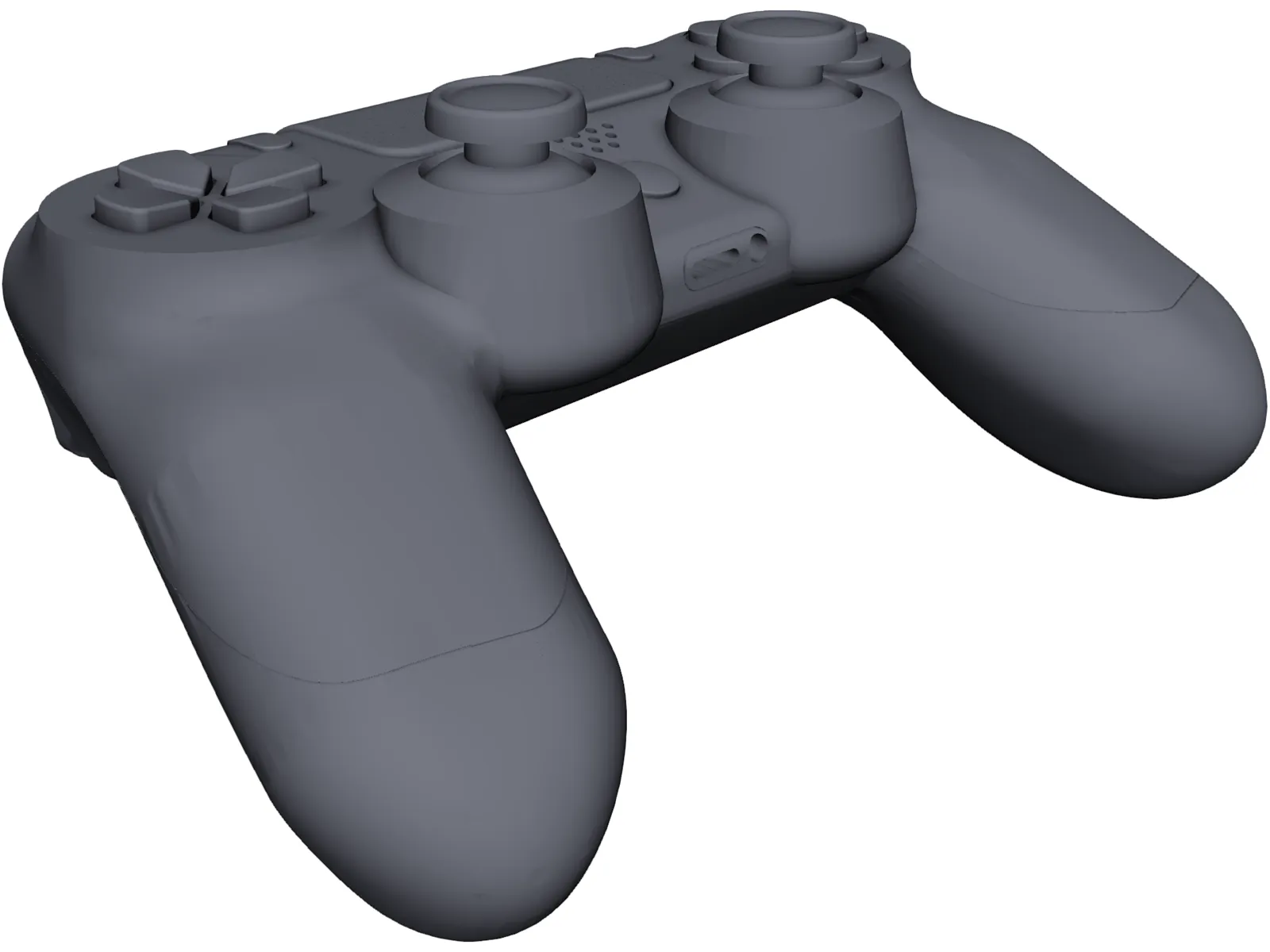 PS4 Controller 3D Model main preview