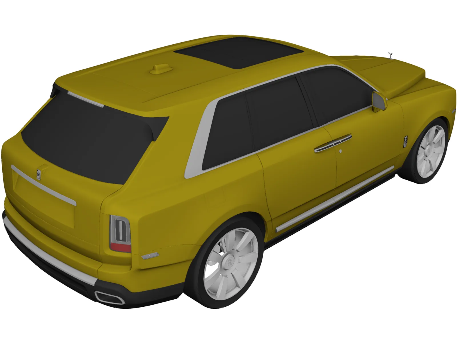 Rolls-Royce Cullinan (2019) 3D Model main preview