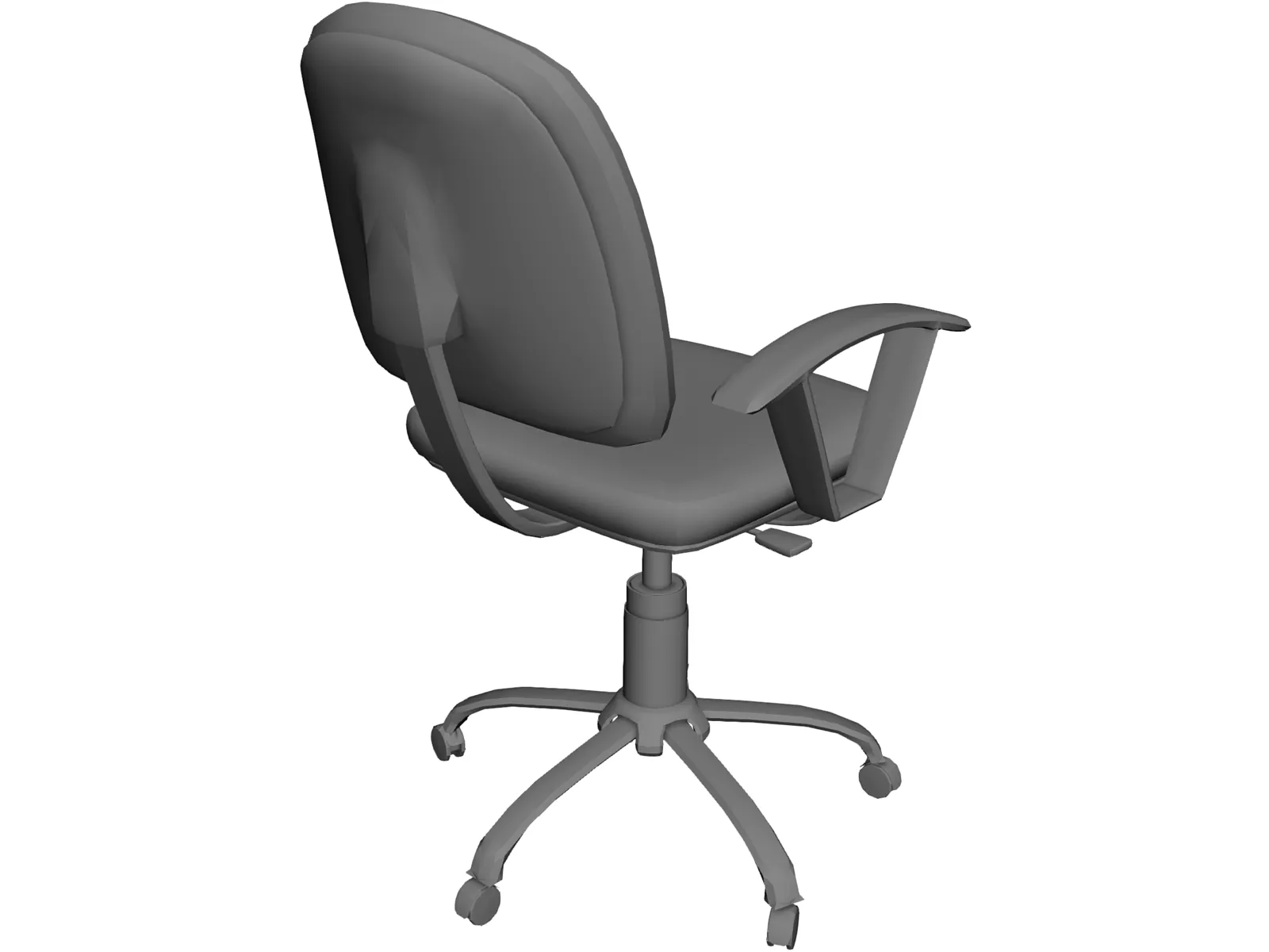 Office Chair 3D Model main preview