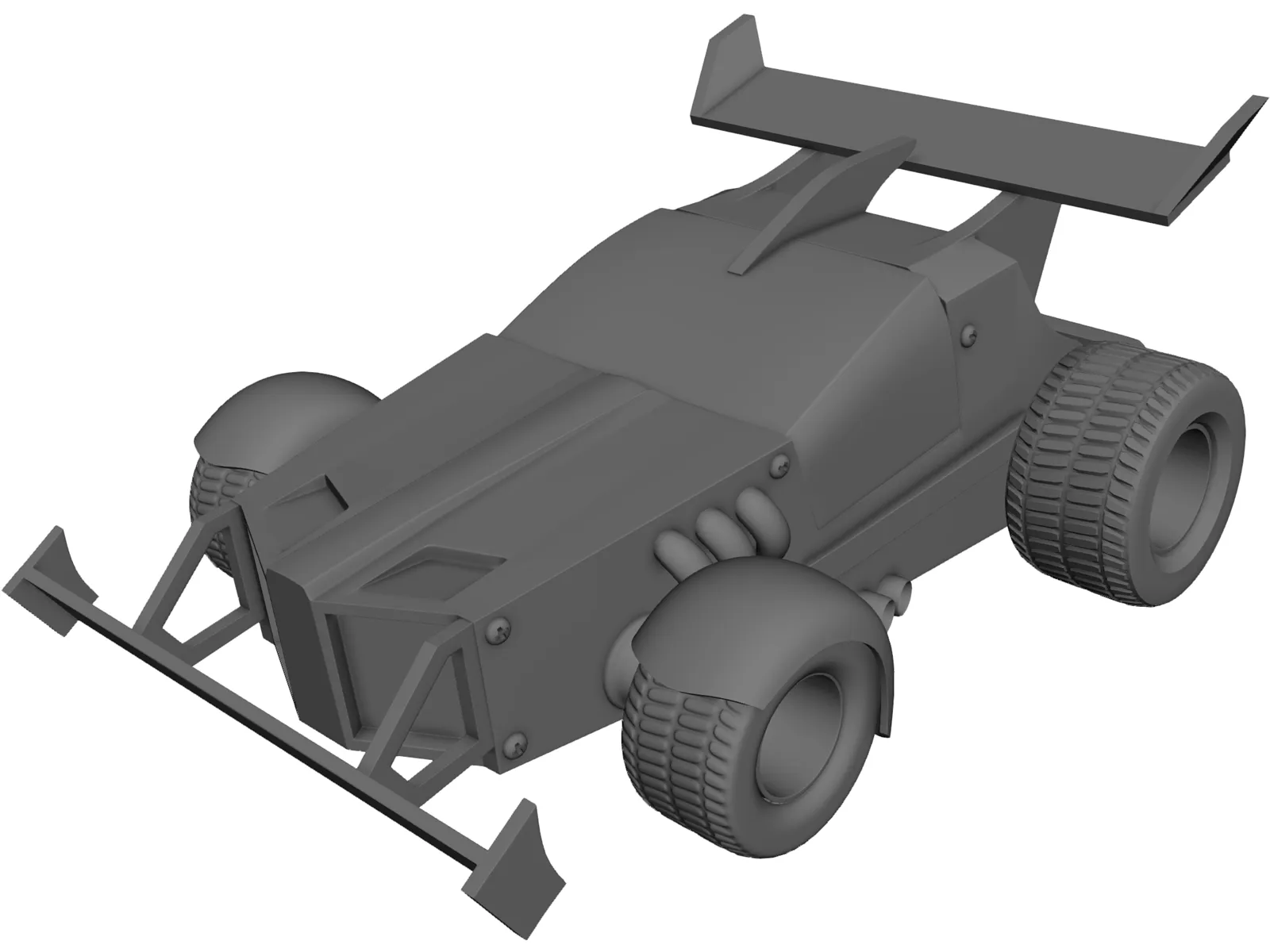 Buggy 3D Model main preview