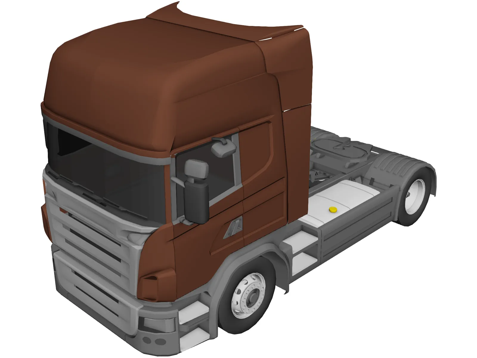 Scania 3D Model main preview