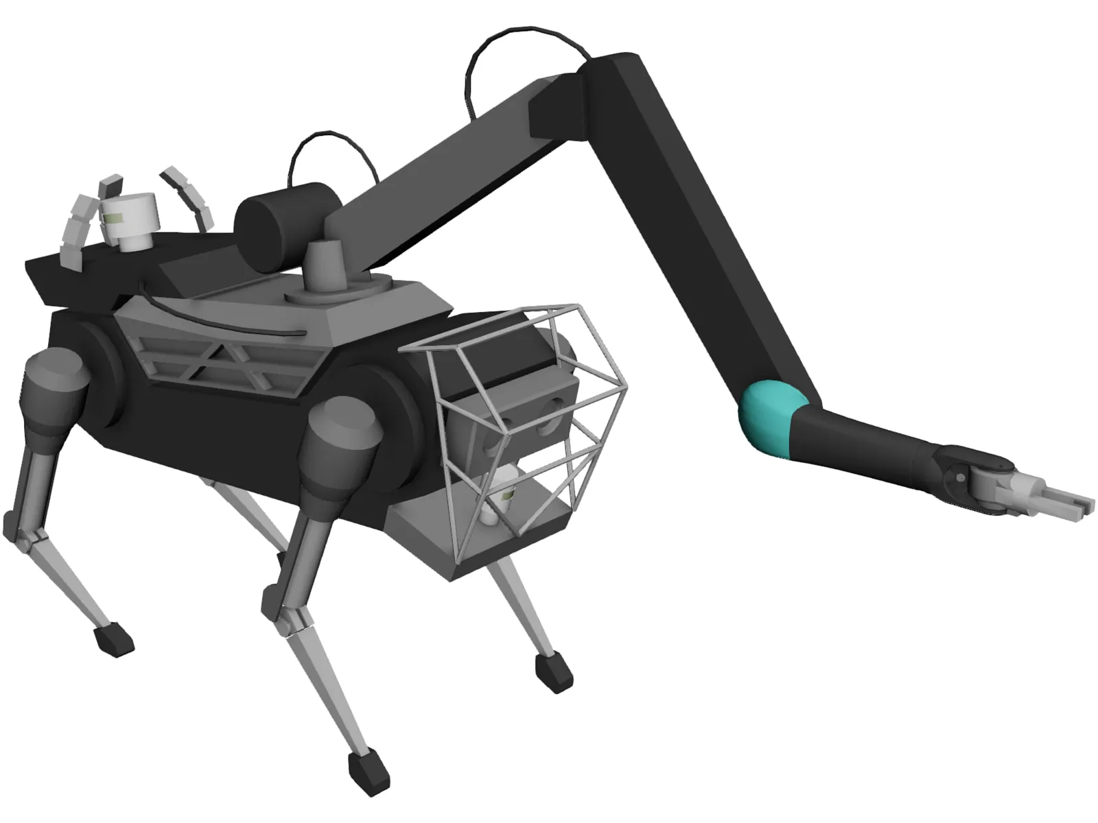 Boston Dynamics Spotmini 3D Model main preview