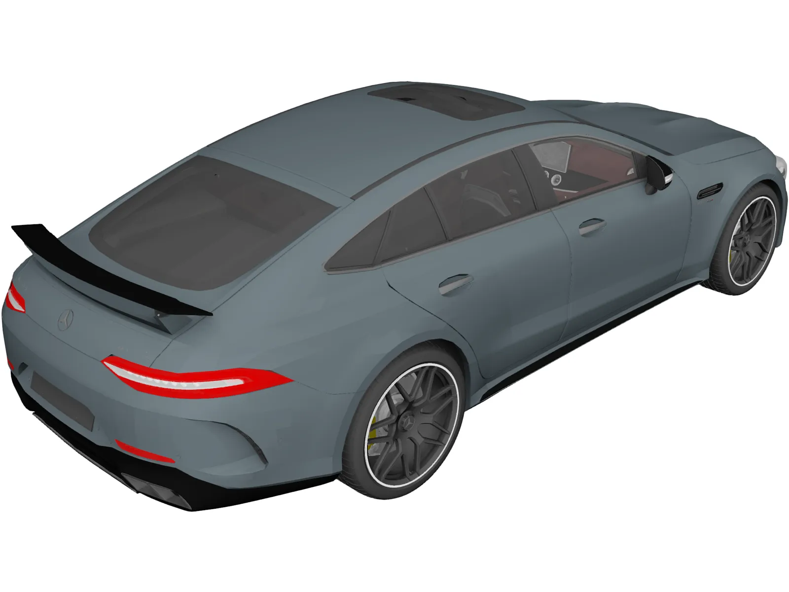 Mercedes-AMG GT63S (2019) 3D Model main preview
