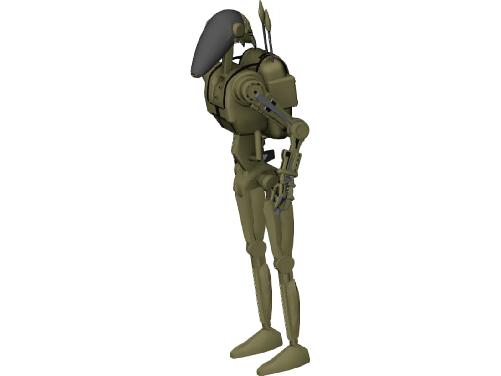 Droid [Star Wars] 3D Model main preview