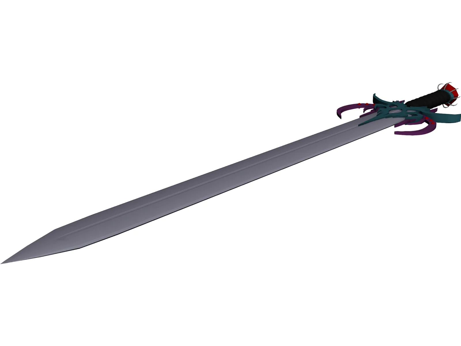 Sword 3D Model main preview