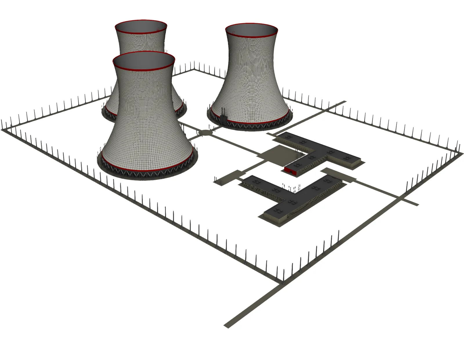 Building 3D Model main preview