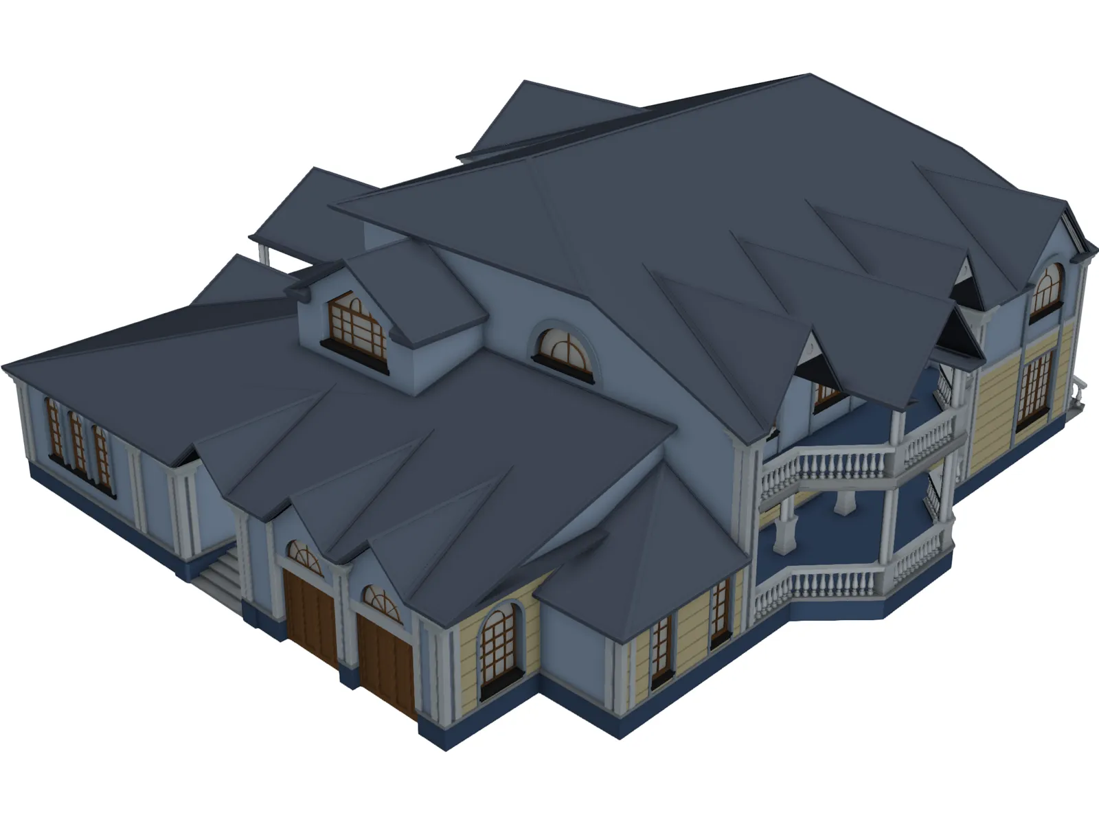 House 3D Model main preview
