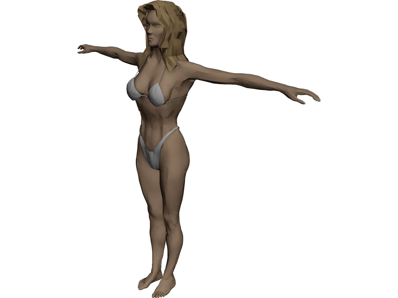 Woman 3D Model main preview
