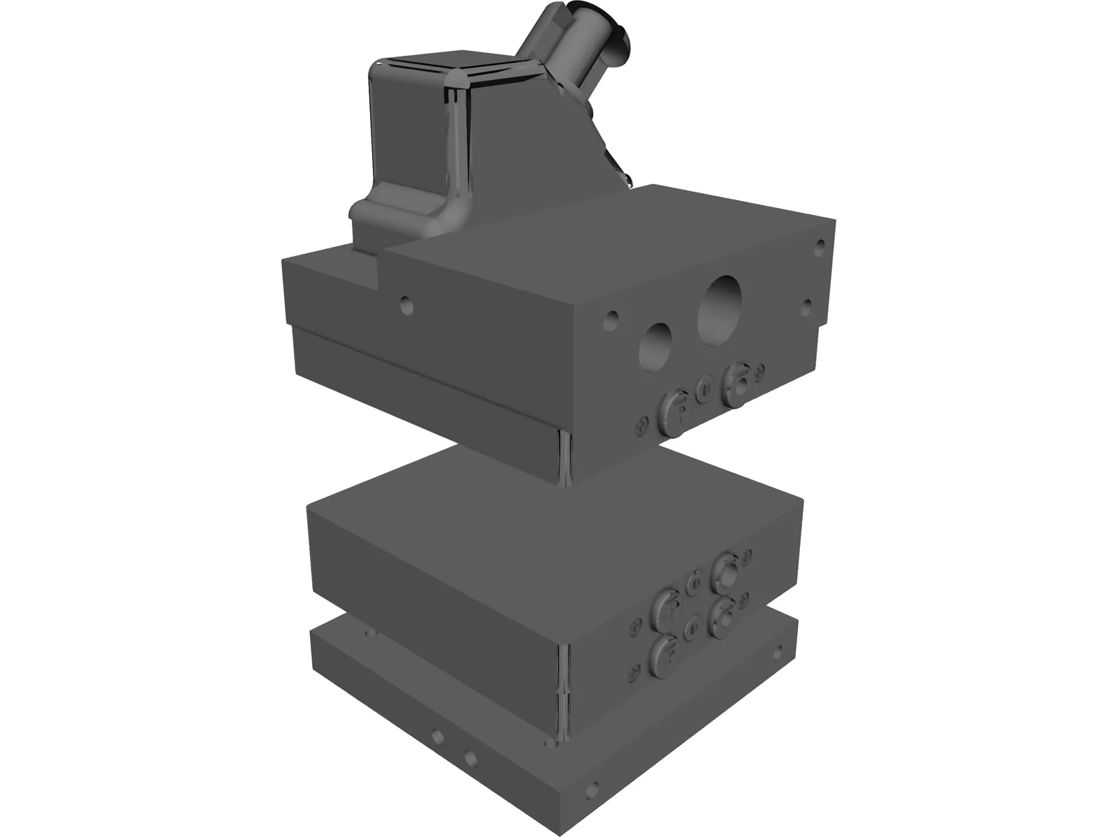 Electrovalve HDM 3D Model main preview