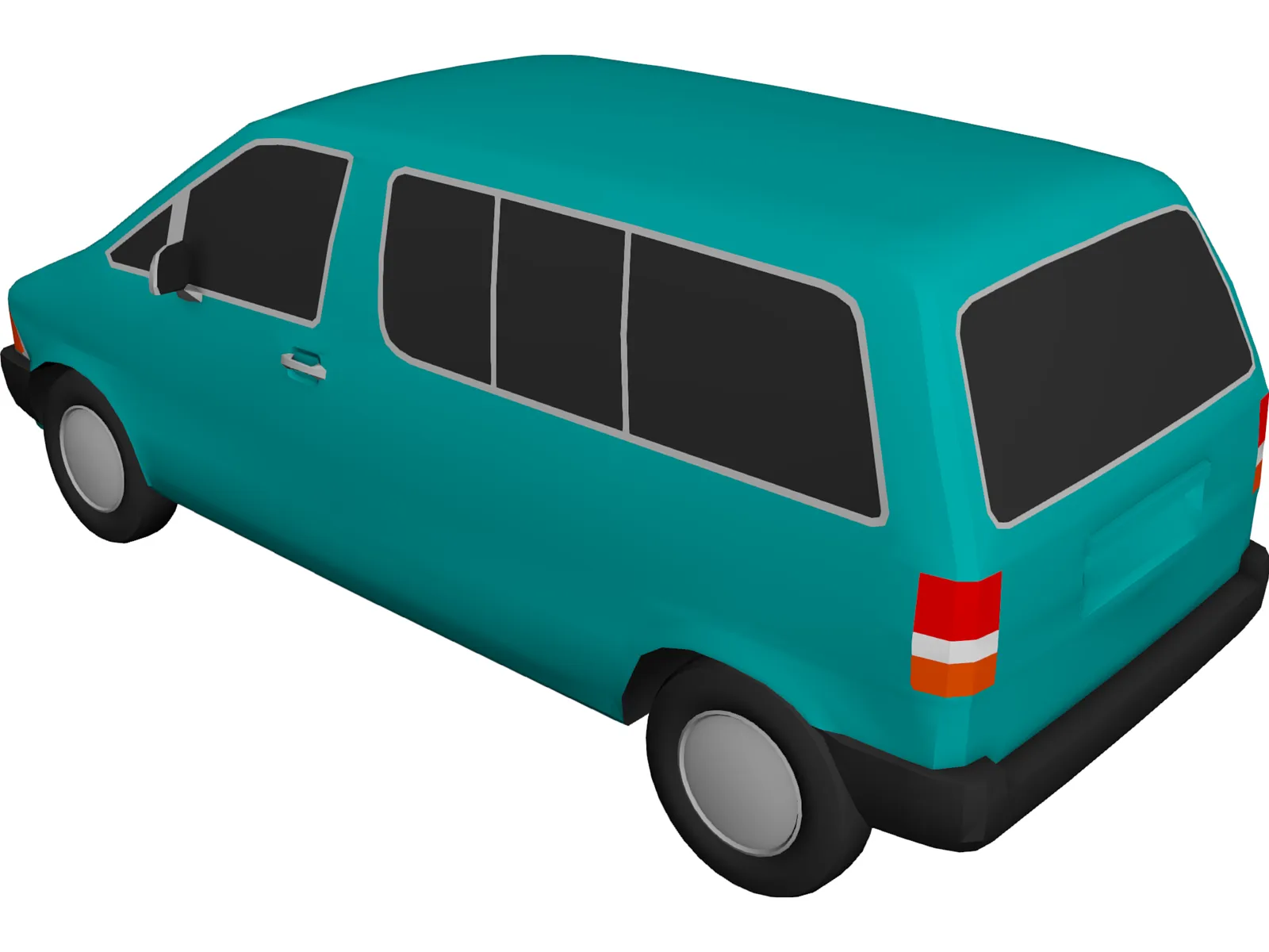 Fiat Ulysse 3D Model main preview