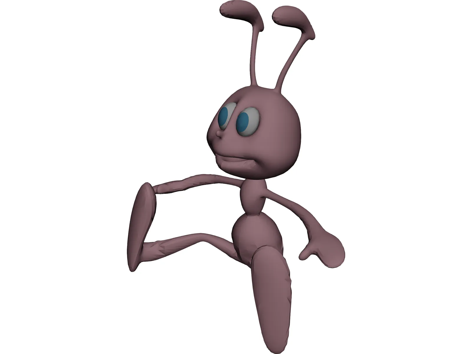 Toy Ant 3D Model main preview