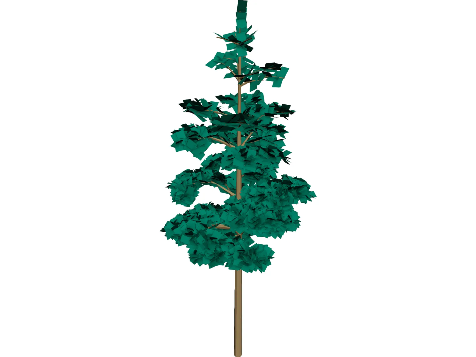 Redwood Tree 3D Model main preview