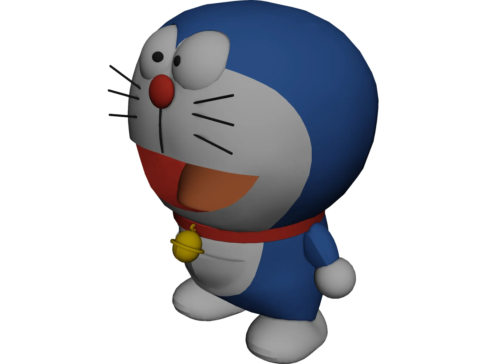 Doraemon 3D Model main preview