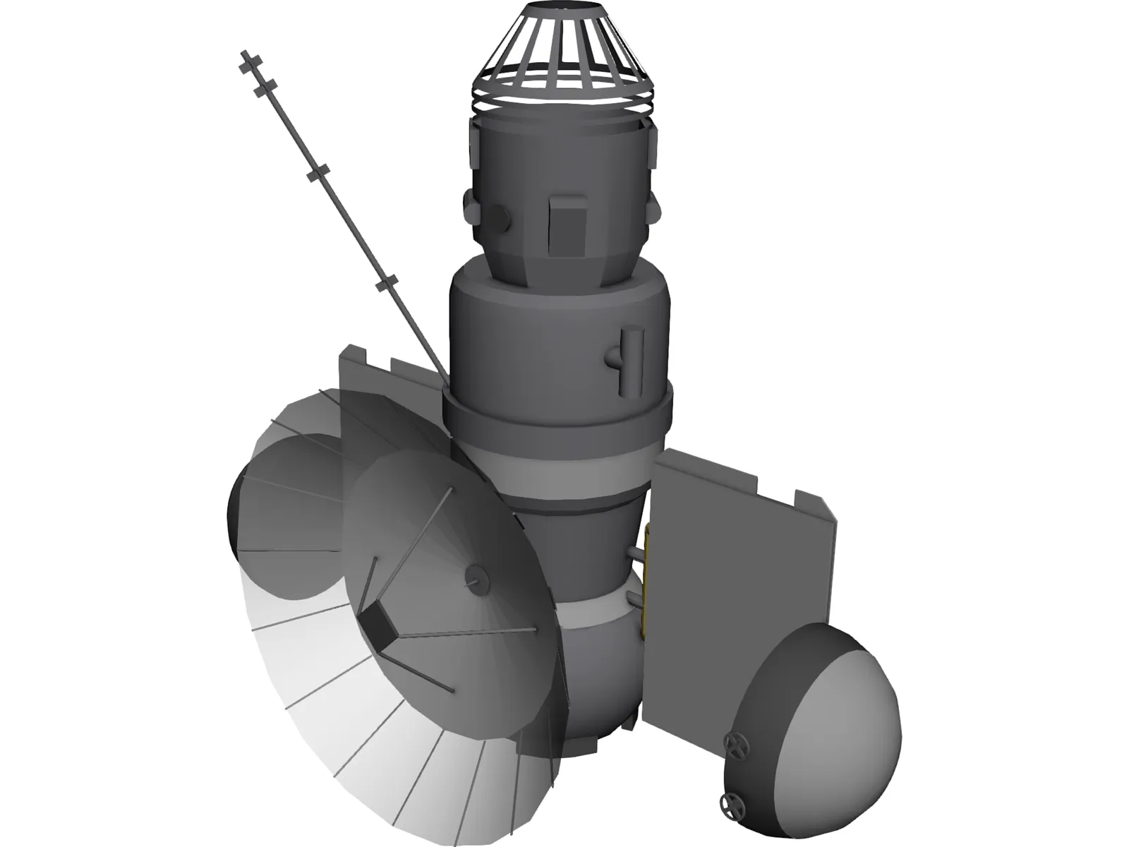 Zond Probe 3D Model main preview