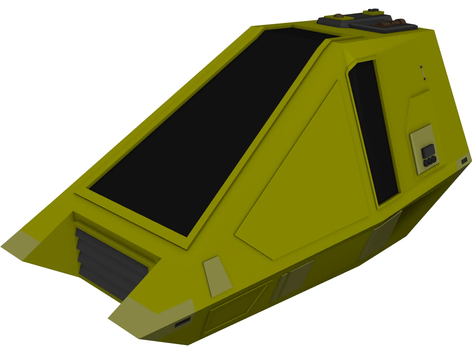 Star Trek Workbee 3D Model main preview