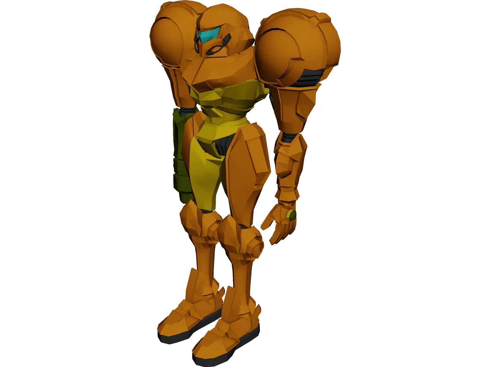 Samus 3D Model main preview