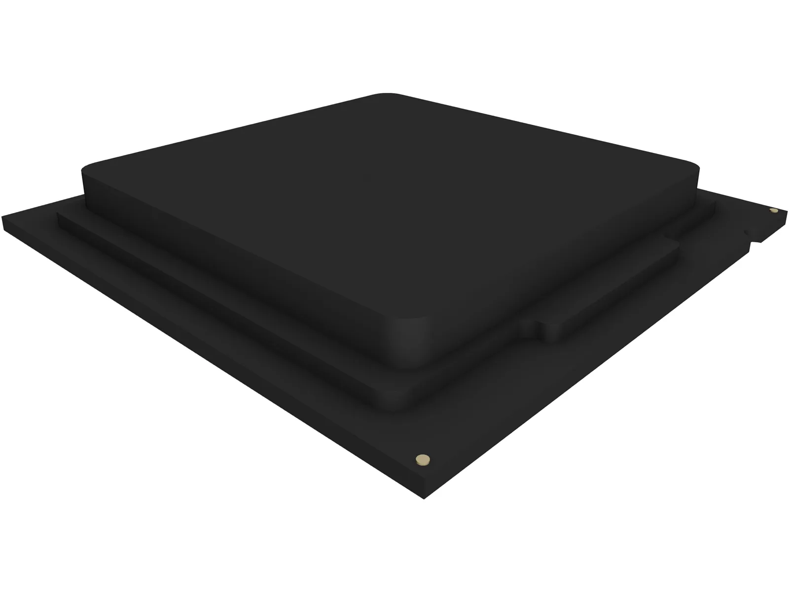 Intel Core i7-4790 CPU 3D Model main preview