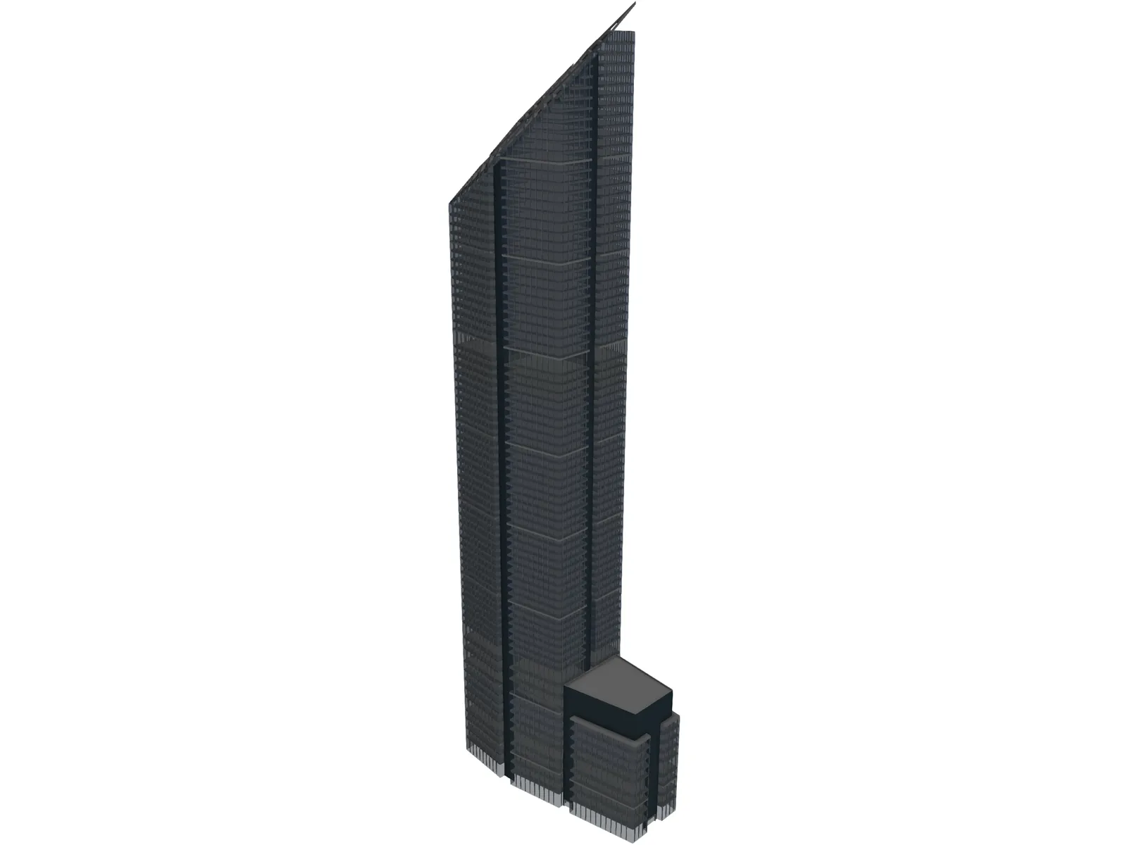 World Trade Center (2018) 3D Model main preview