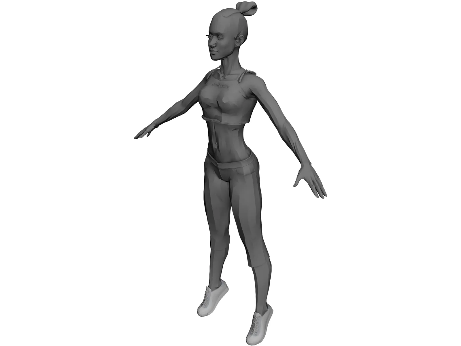 Woman 3D Model main preview