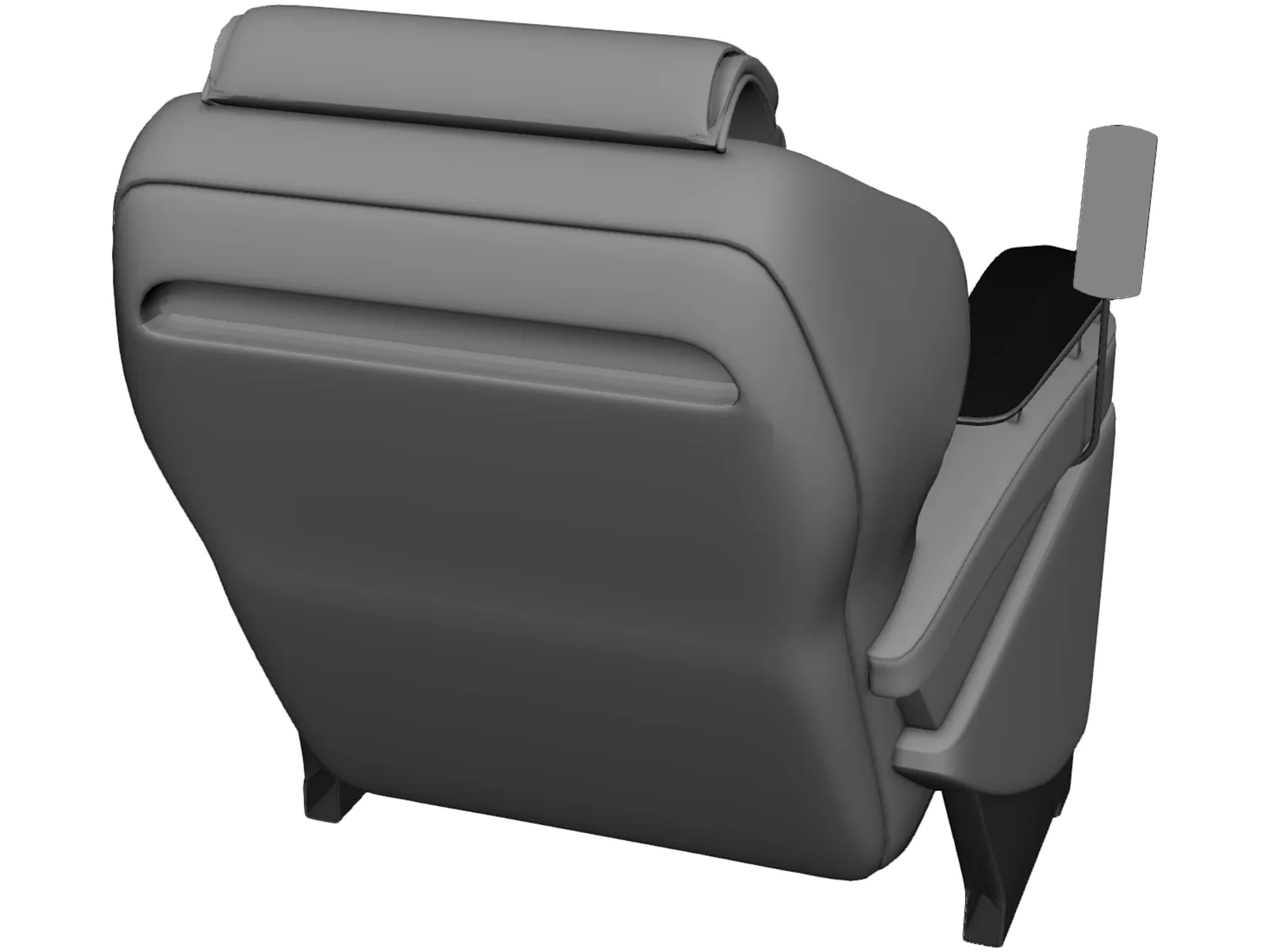 Massage Chair 3D Model main preview