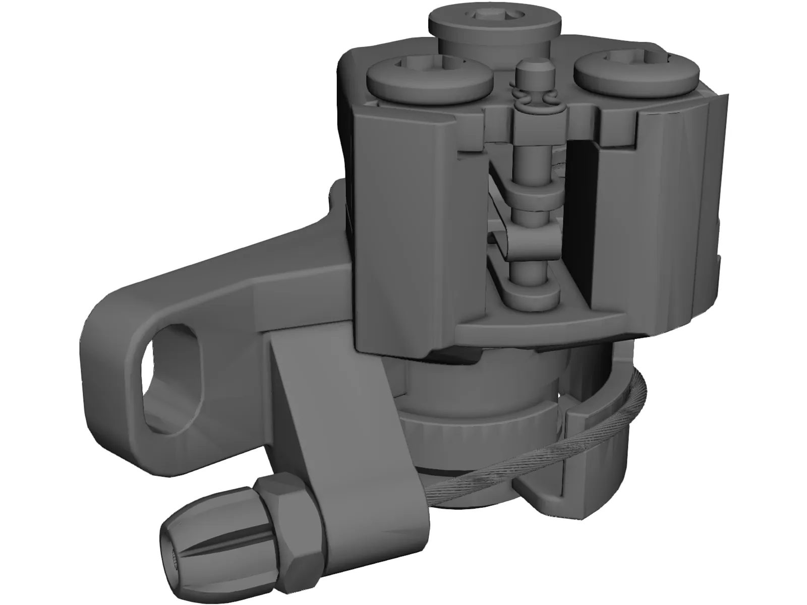 Shimano Bike Brake 3D Model main preview