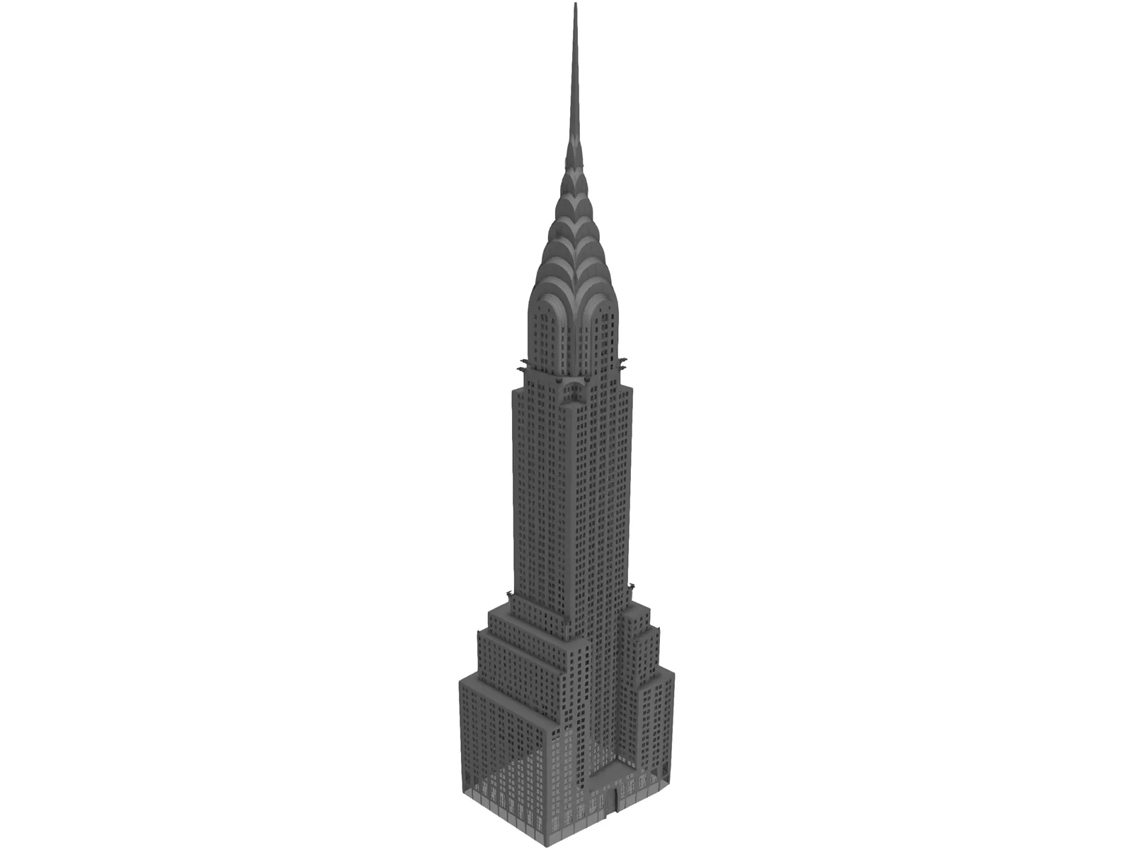 Metlife Building 3D Model main preview