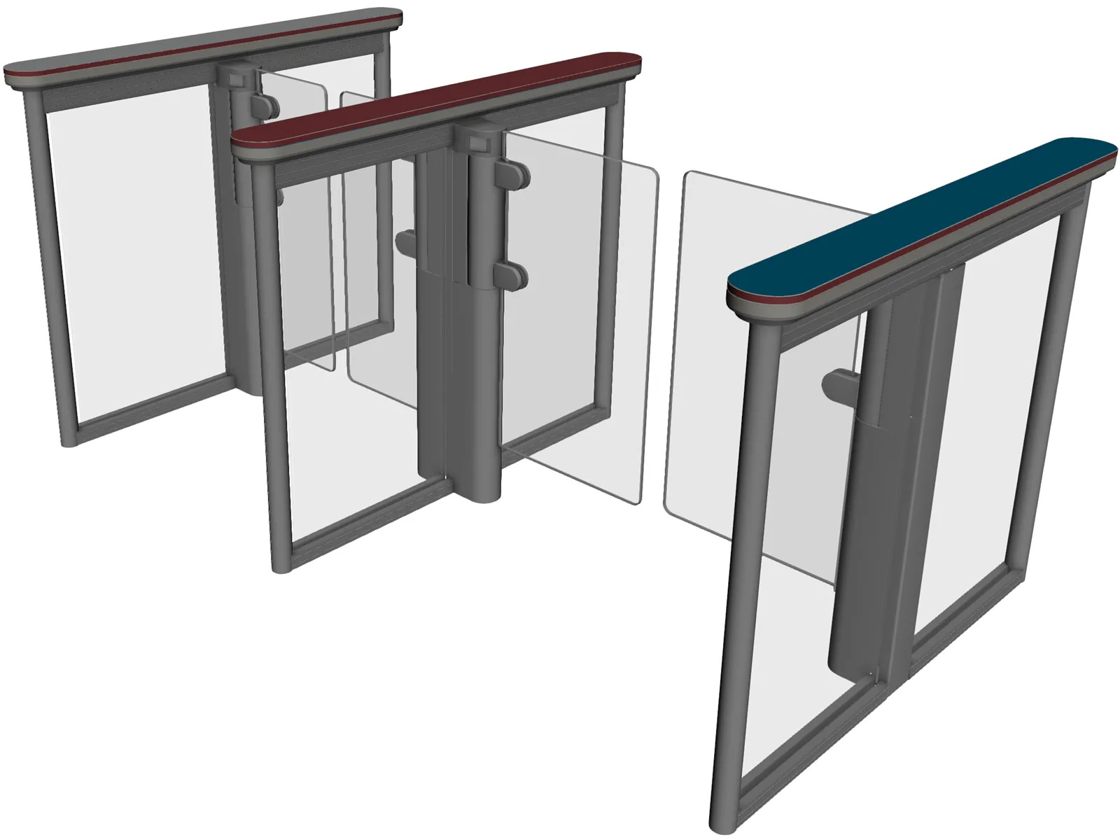 Turnstile 3D Model main preview