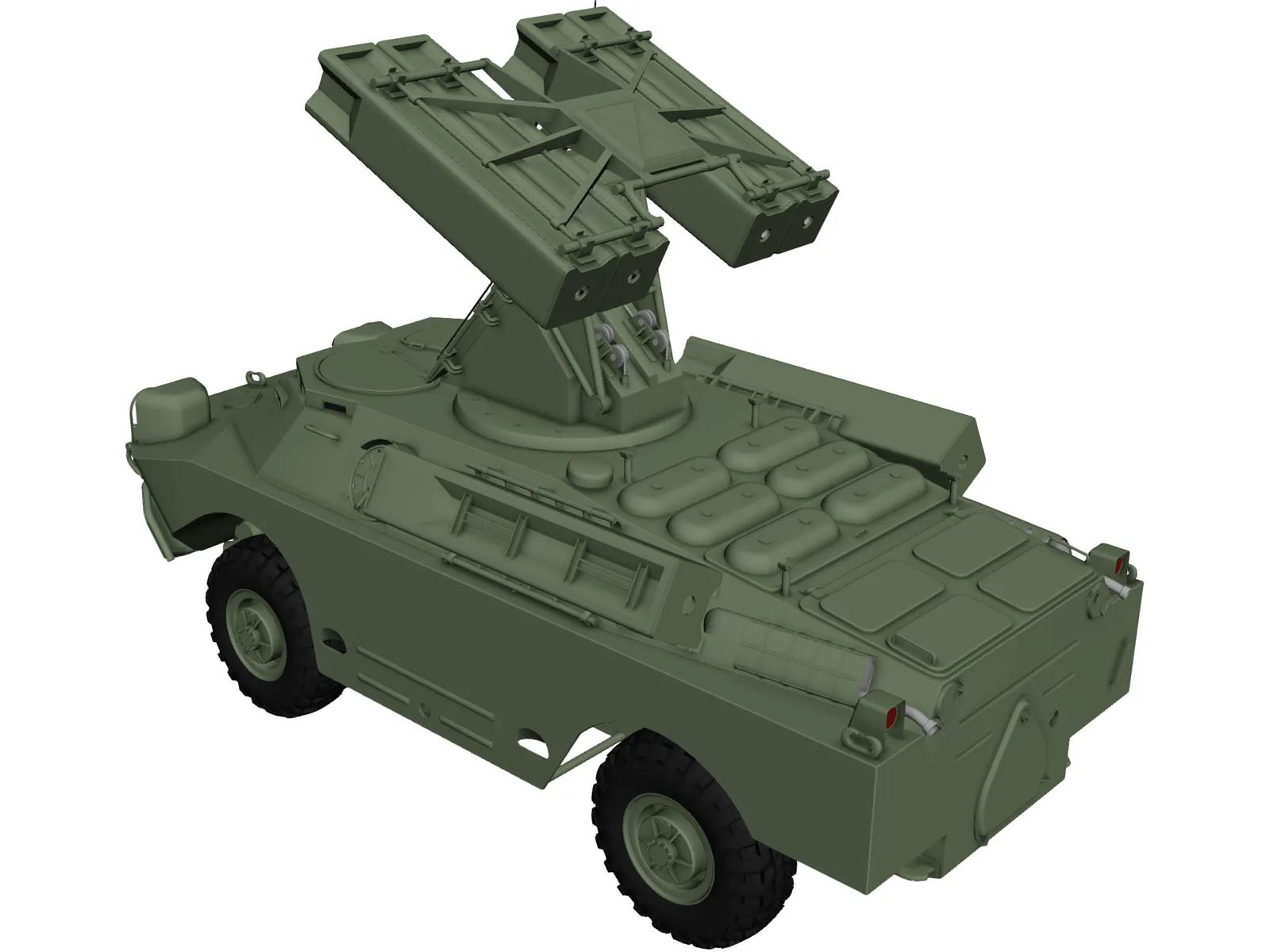 SA-9 Gaskin 3D Model main preview