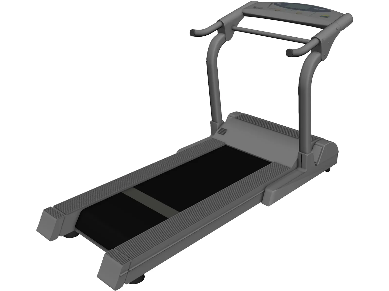 Treadmill 3D Model main preview