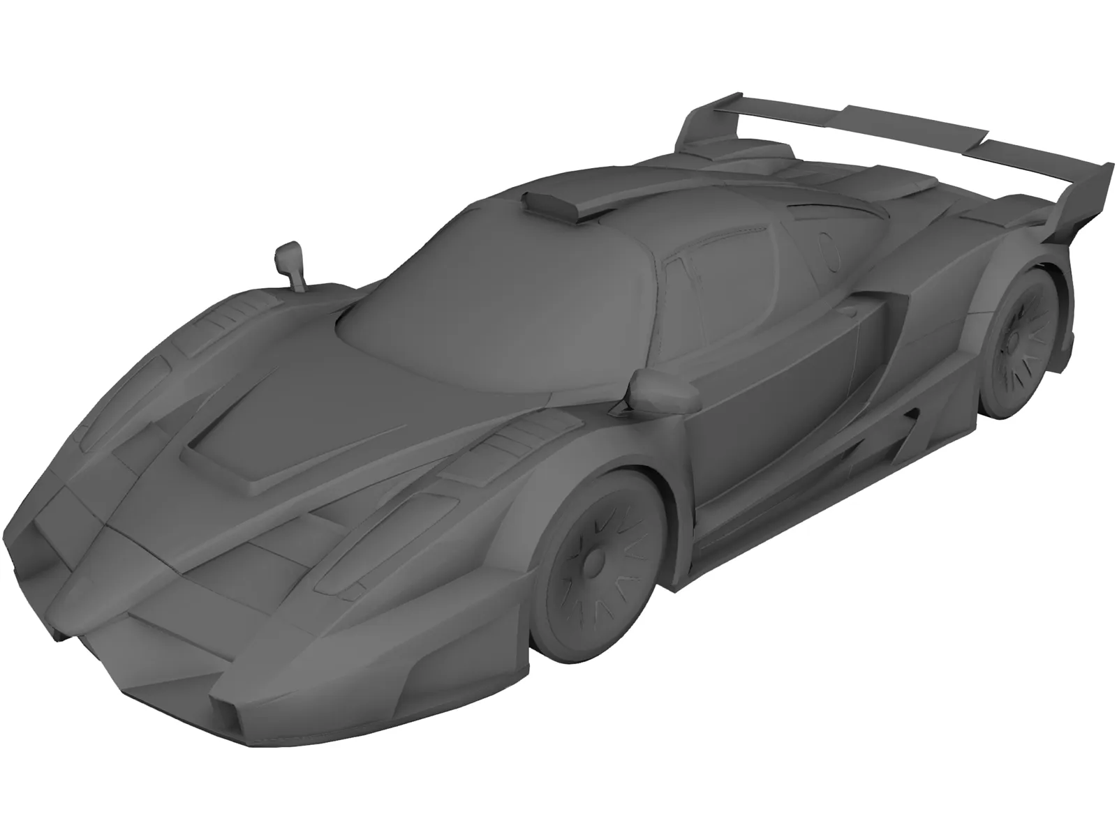 Gemballa MIG-U1 (2010) 3D Model main preview