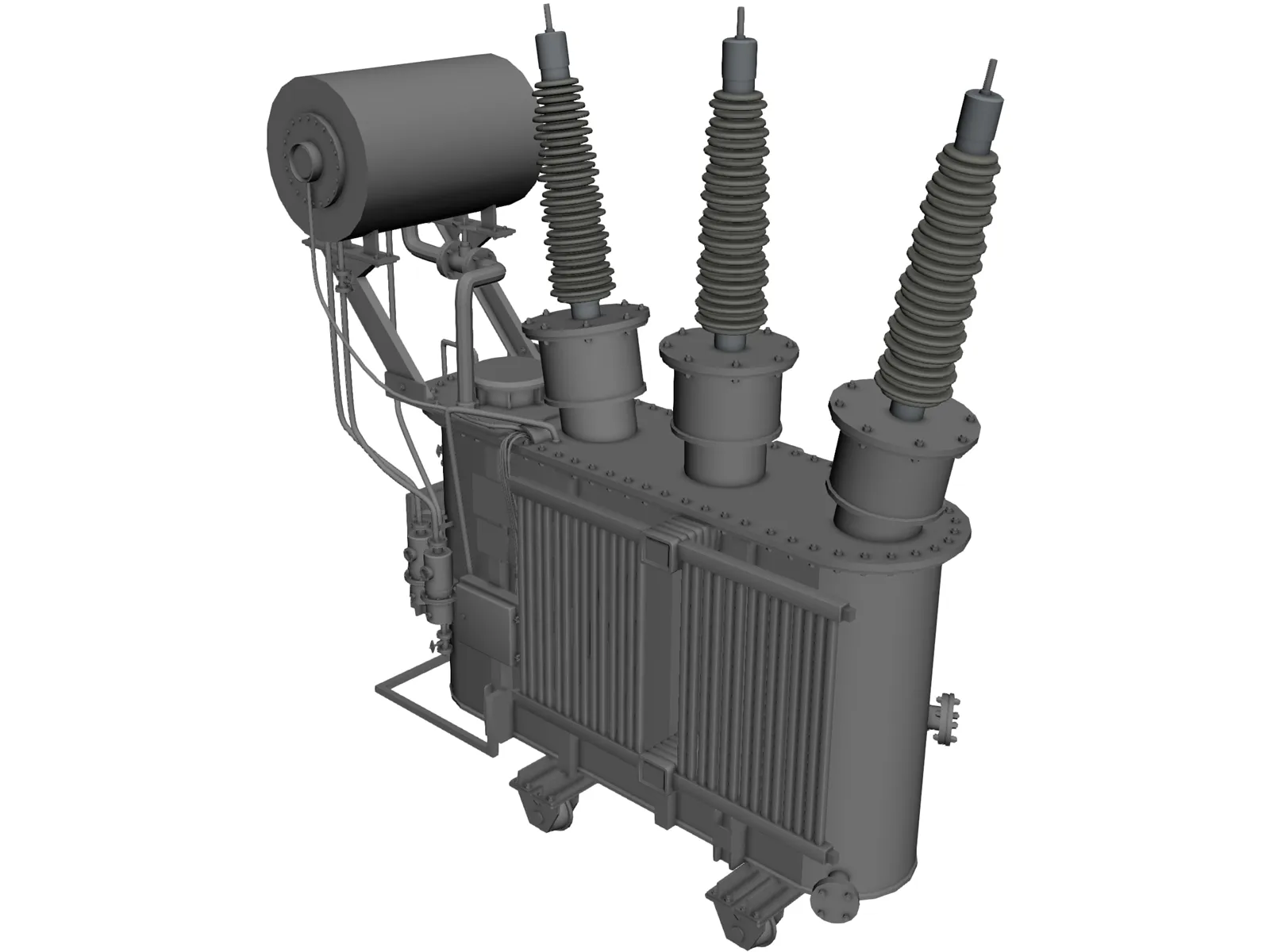 Transformator 3D Model main preview