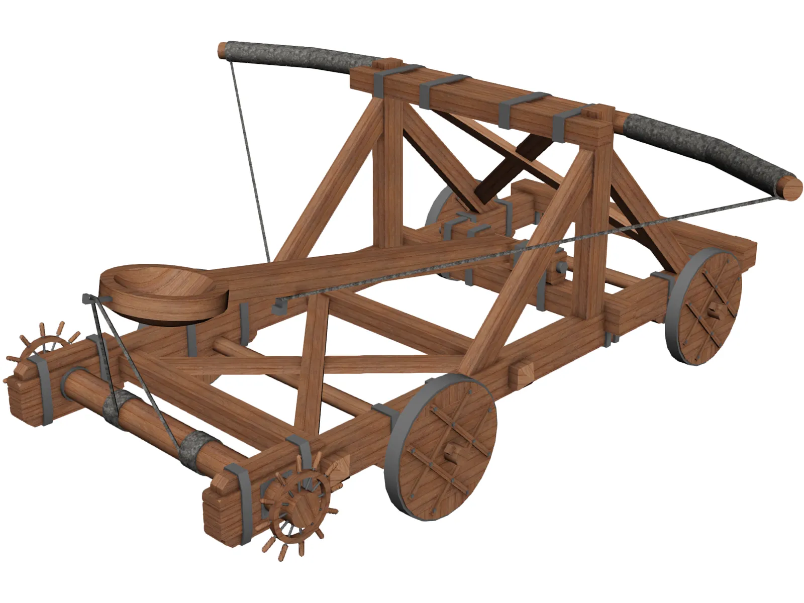 Catapult 3D Model main preview