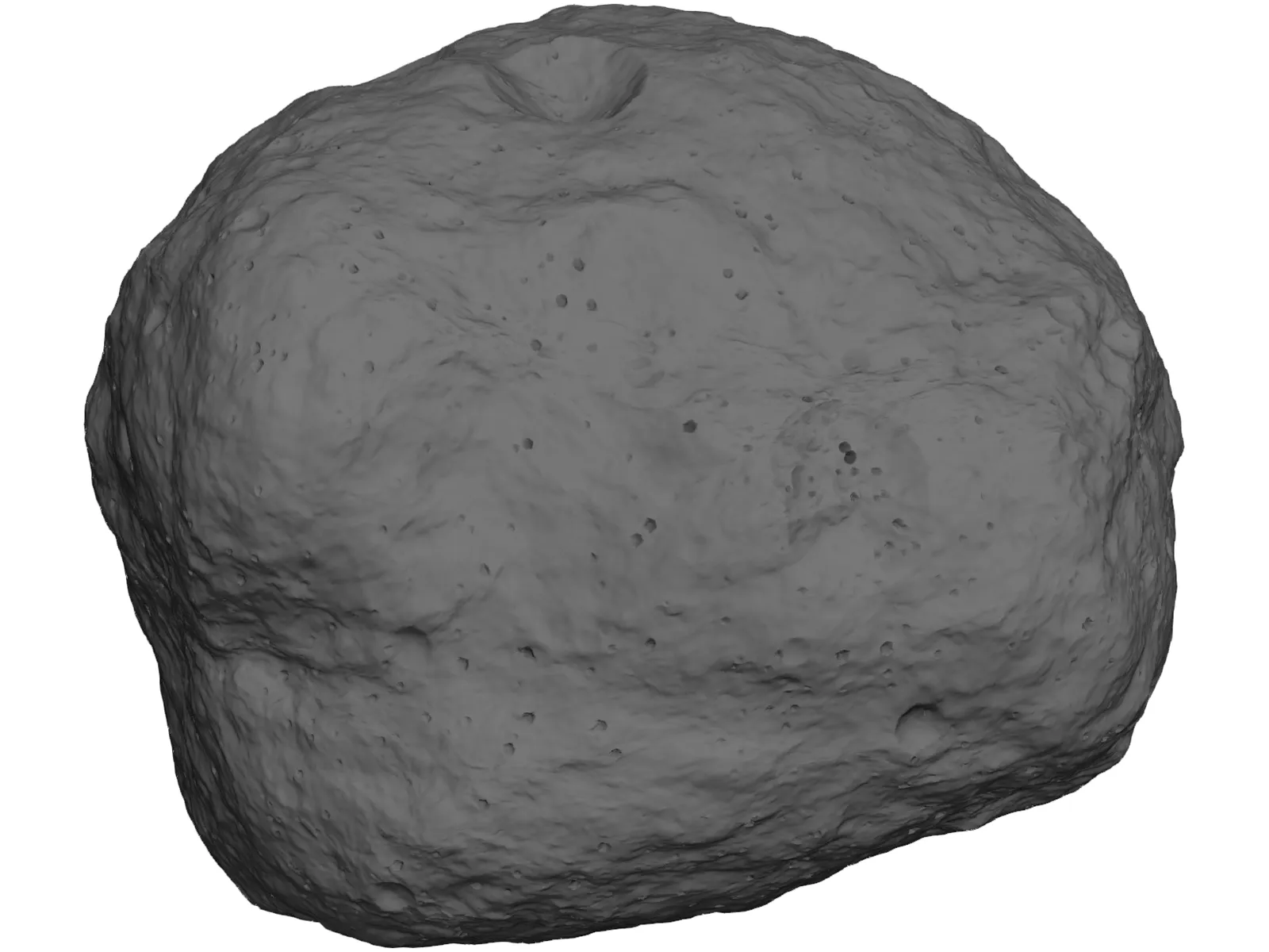 Asteroid 3D Model main preview