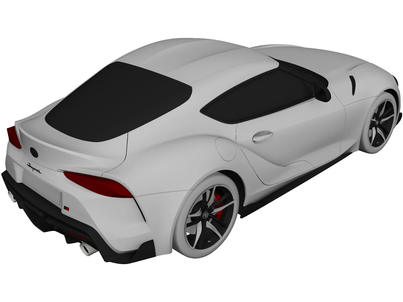 Toyota Supra [A90] (2019) 3D Model main preview