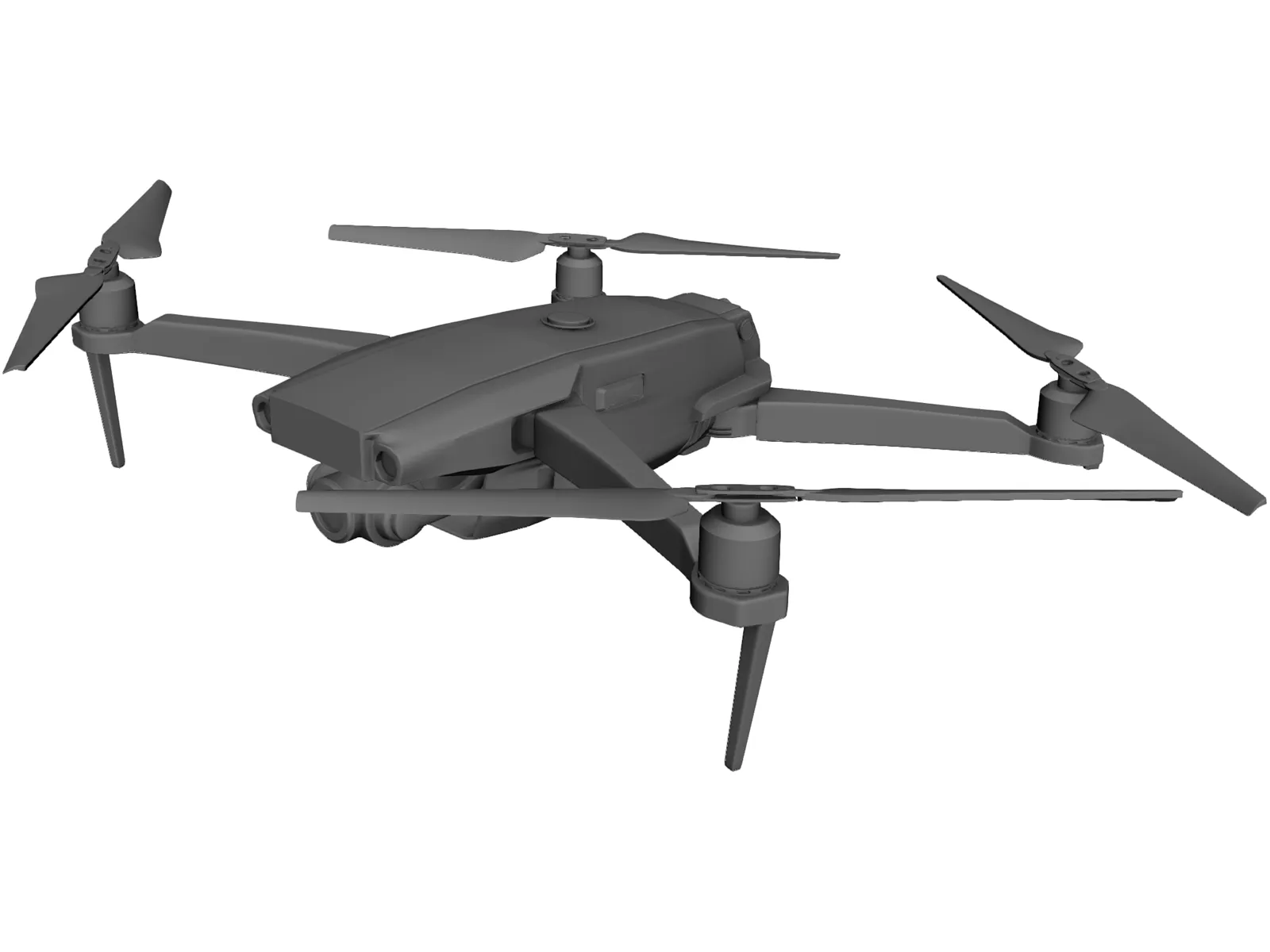 DJI Mavic 2 3D Model main preview