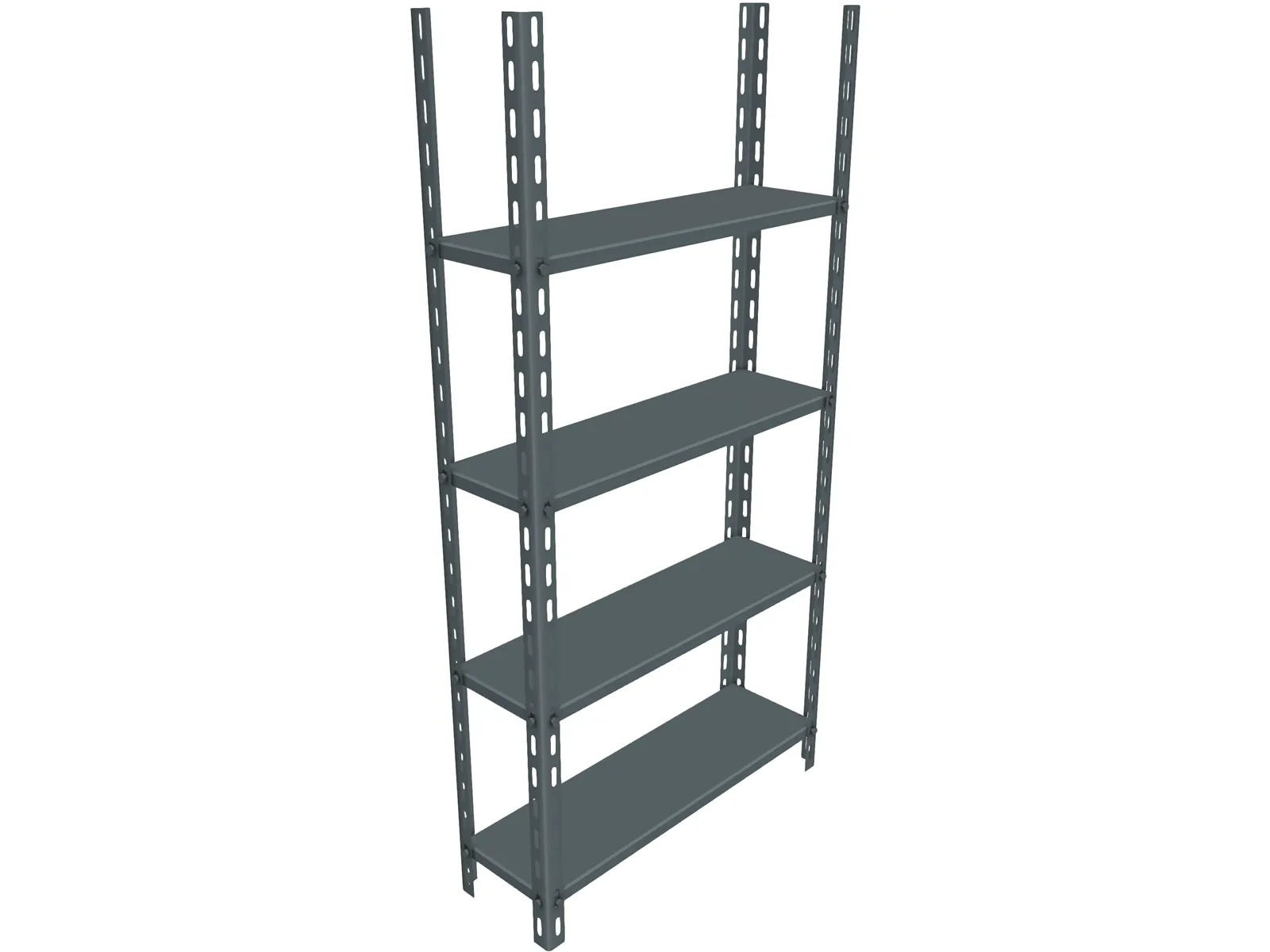 Shelf 3D Model main preview