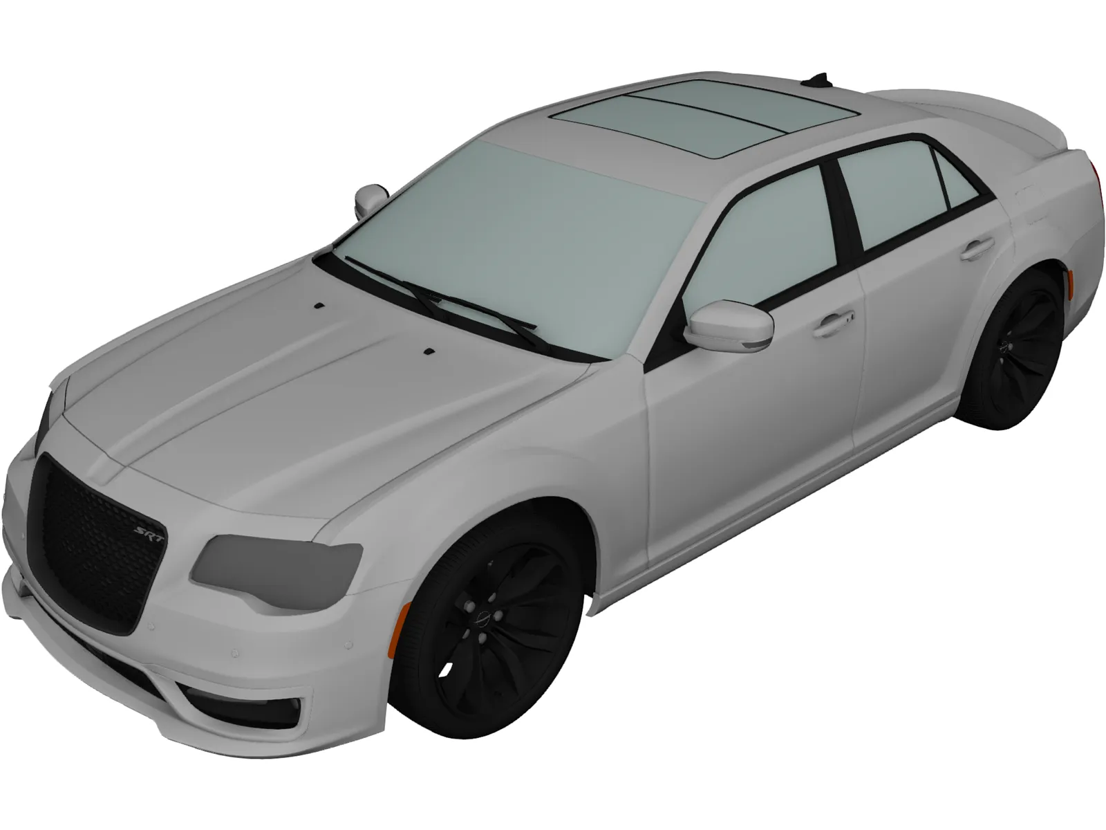 Chrysler 300 SRT LX2 (2018) 3D Model main preview