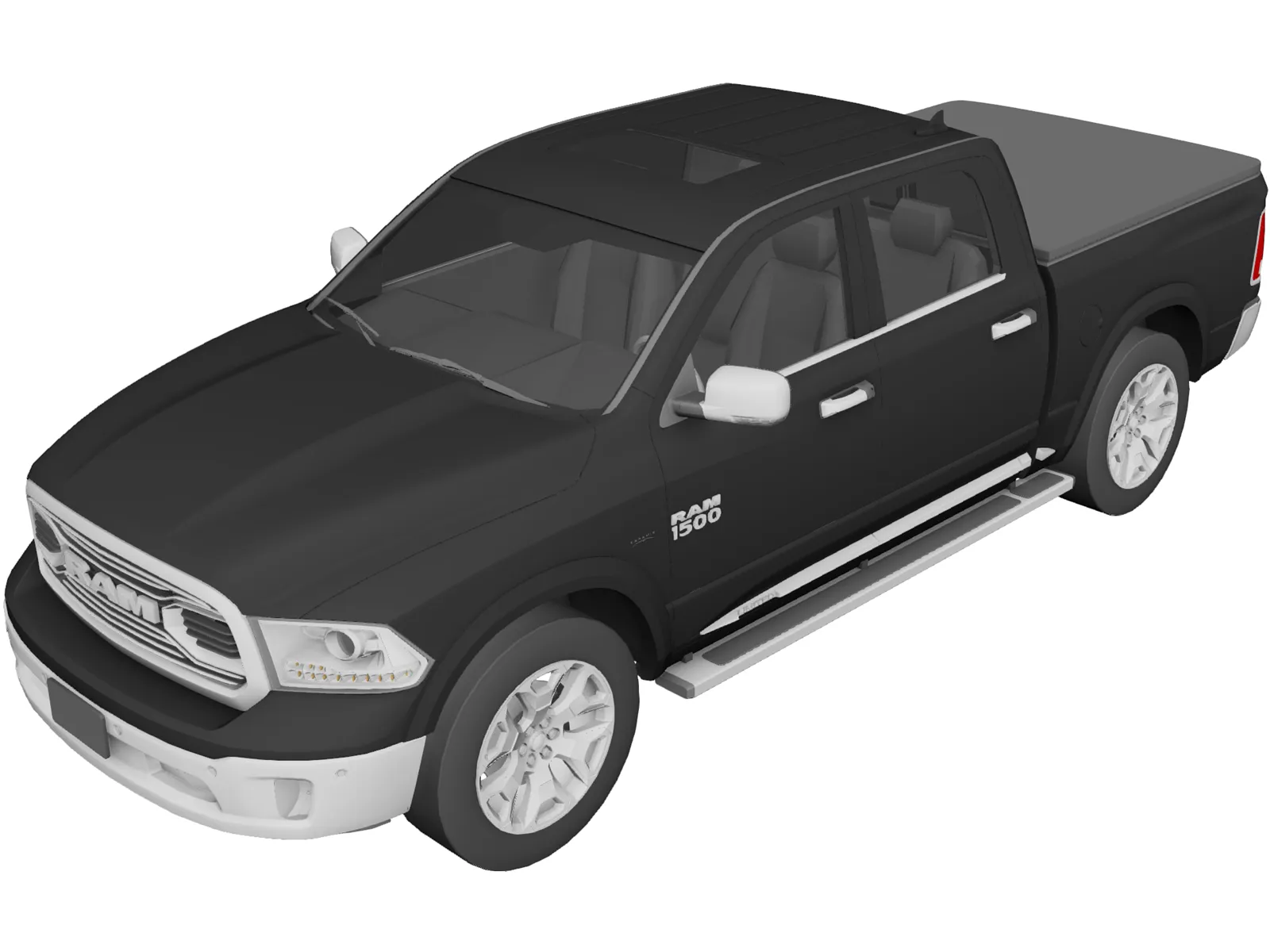 Dodge RAM 1500 (2015) 3D Model main preview