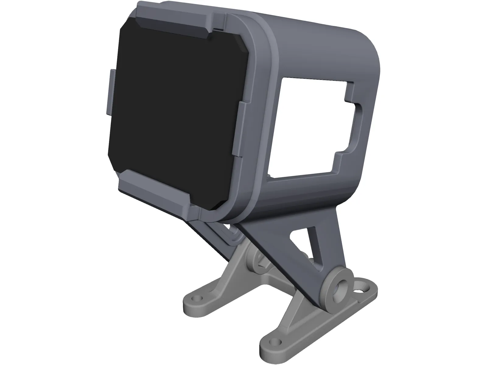 GoPro Session 5 Mount 3D Model main preview