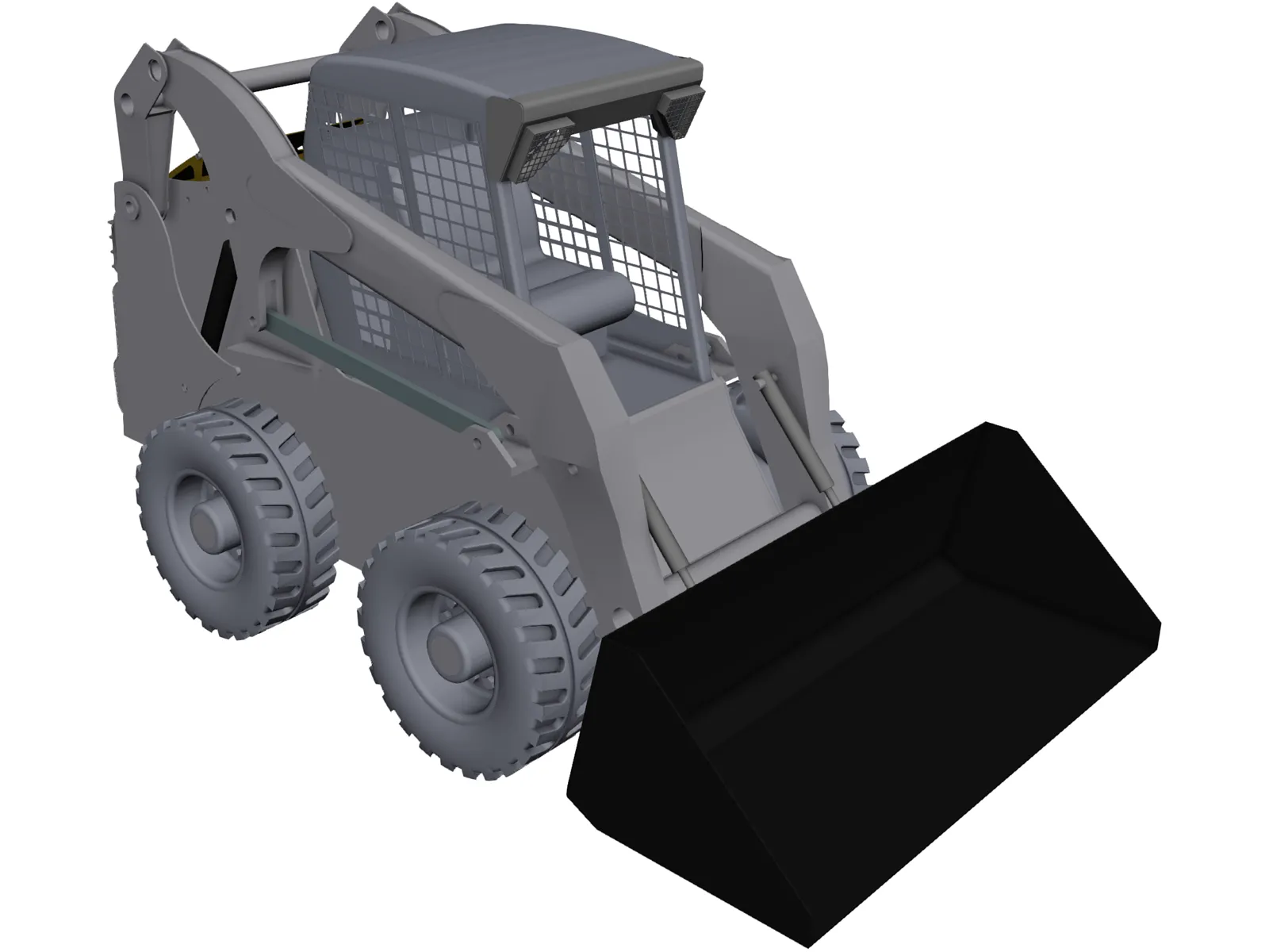 Bobcat S300 3D Model main preview