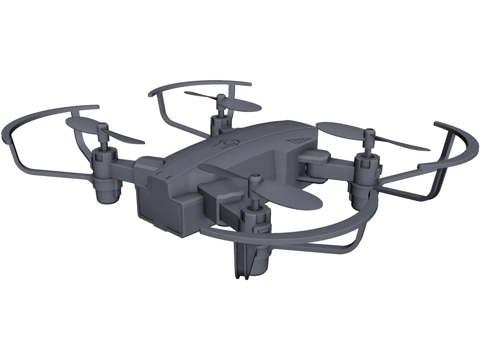 Drone 3D Model main preview