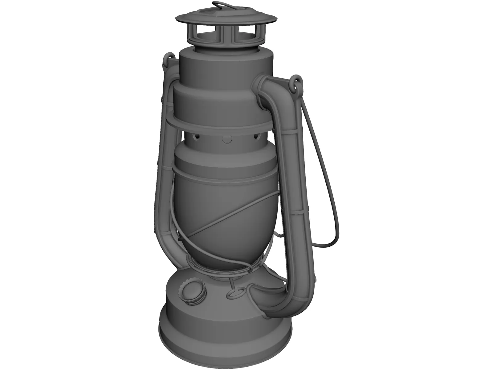 Lantern 3D Model main preview